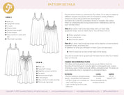Paradise Patterns - Smultron Dress - PDF and Printed Pattern