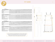 Paradise Patterns - Solig Dress - PDF and Printed Pattern