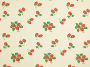 Fabric Godmother - Viscose/Linen - Strawberry Fayre - Cream