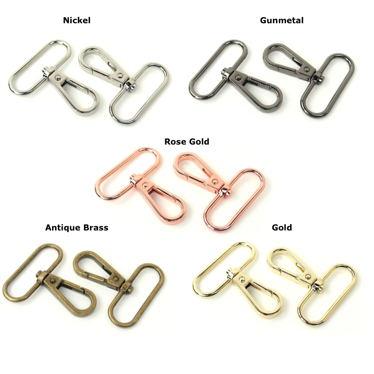 Hardware - Swivel Hook - 1" - Various Finshes
