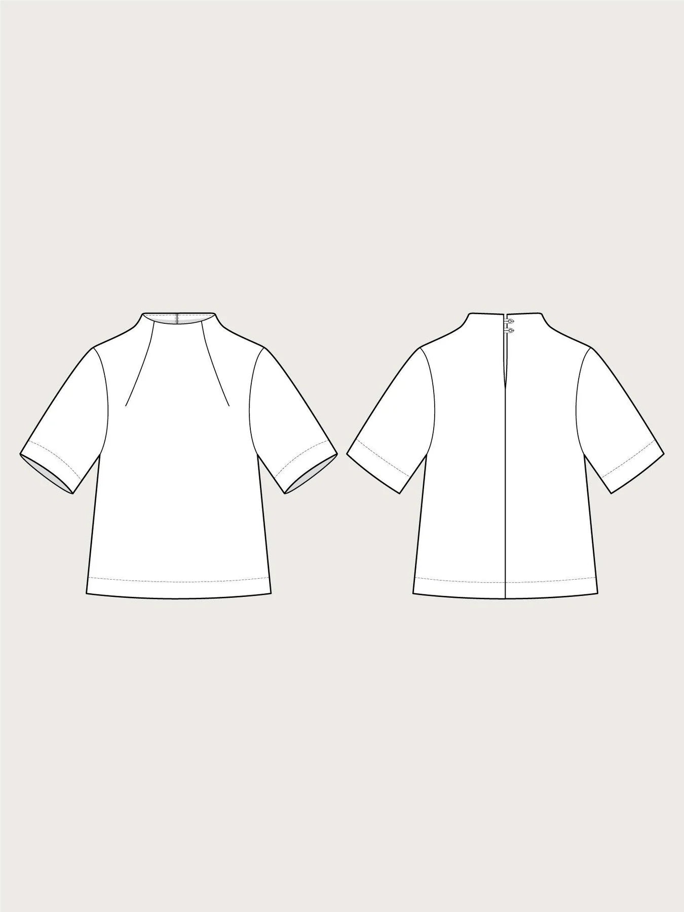 The Assembly Line - Funnel Neck Top