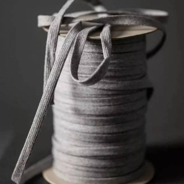 Merchant and Mills - Recycled Drawstring 3/8" (10mm) - Grey Marl