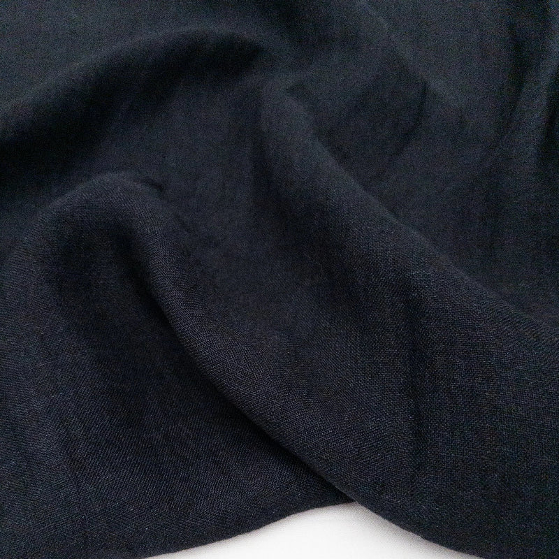 Tropez - Linen Gauze - Black