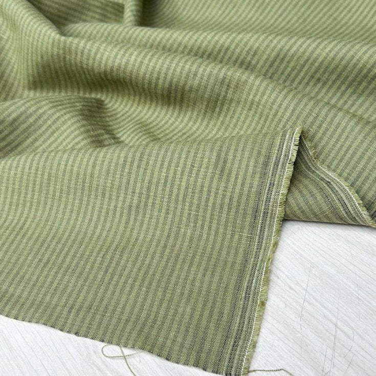 Organic Cotton Double Gauze - Kelp Organic Cotton Double Gauze - Kelp
