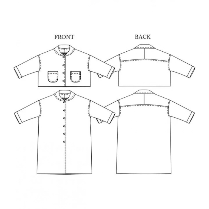 Merchant & Mills - The Sanda - PDF and Printed Pattern