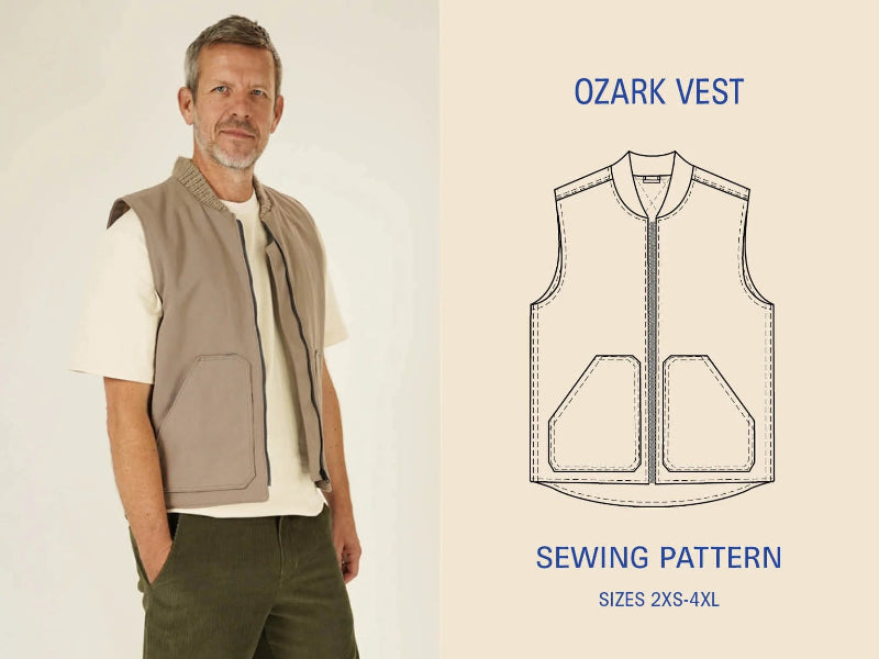 Wardrobe By Me - Ozark Vest - Sizes XS-4XL