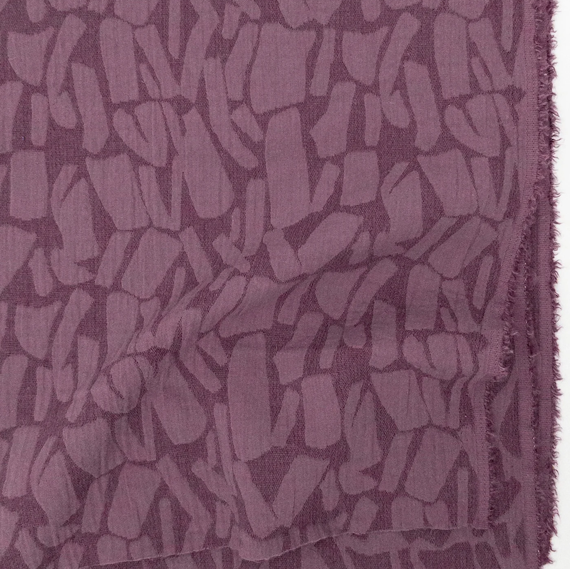 Weston Abstract Textured Jacquard - Cotton Rayon Blend - Various Colors