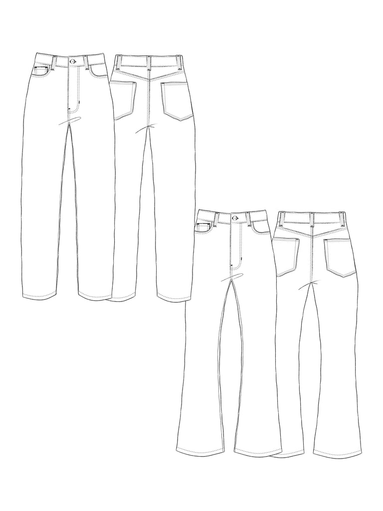 Daughter Judy - Worship Jeans - PDF and Printed Pattern