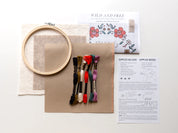 Junebug & Darlin - 6" Cross Stitch Kit - Wild and Free