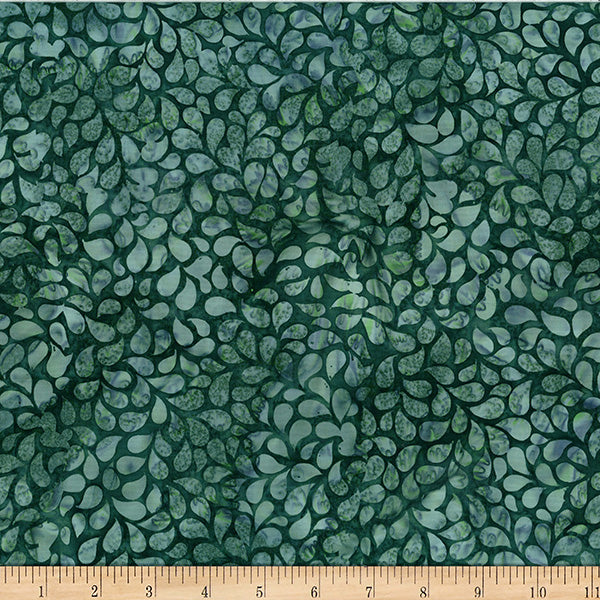 Hoffman - Bali Batik - Droplets - Stone Green