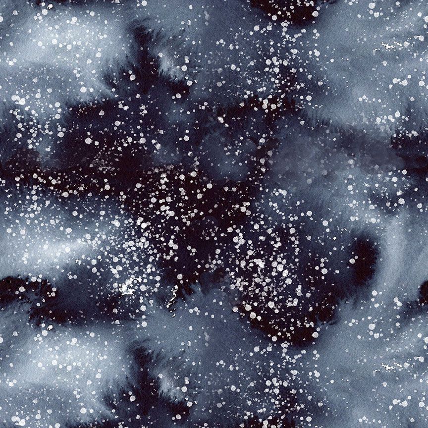 Dear Stella - Wide Back, 108" - Night Sky - Storm