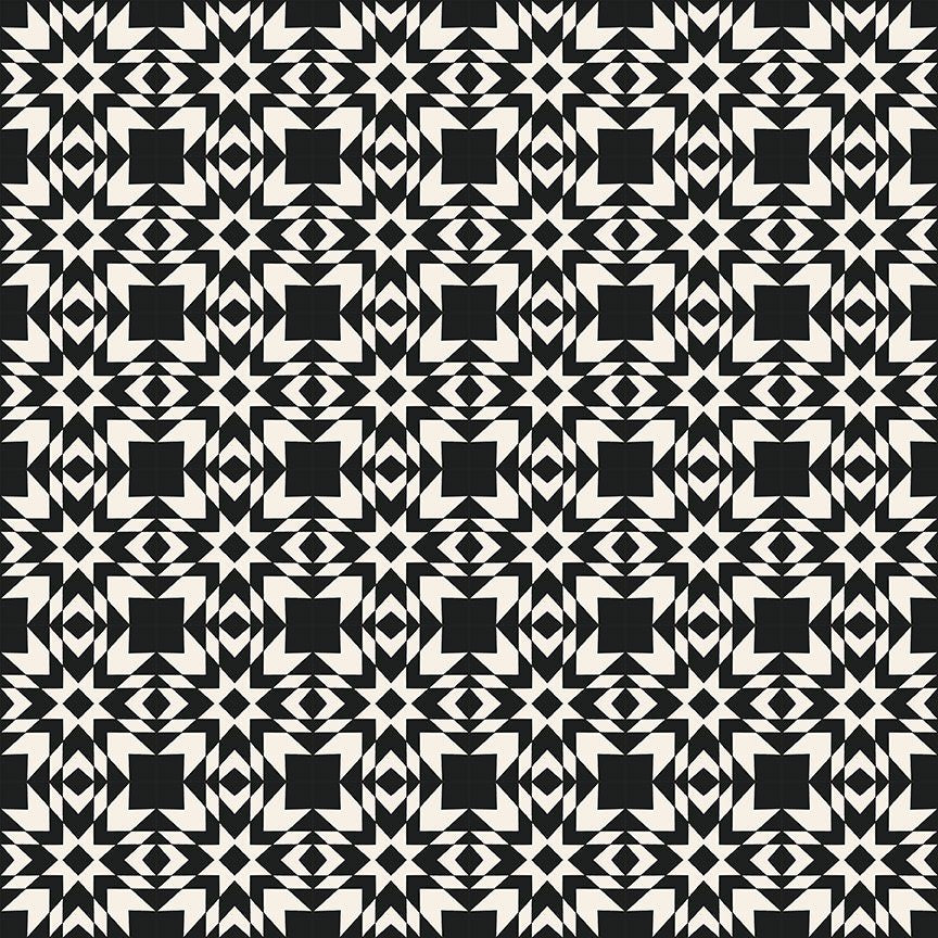 Dear Stella - Wide Back, 108" - Harvest Star - Tar