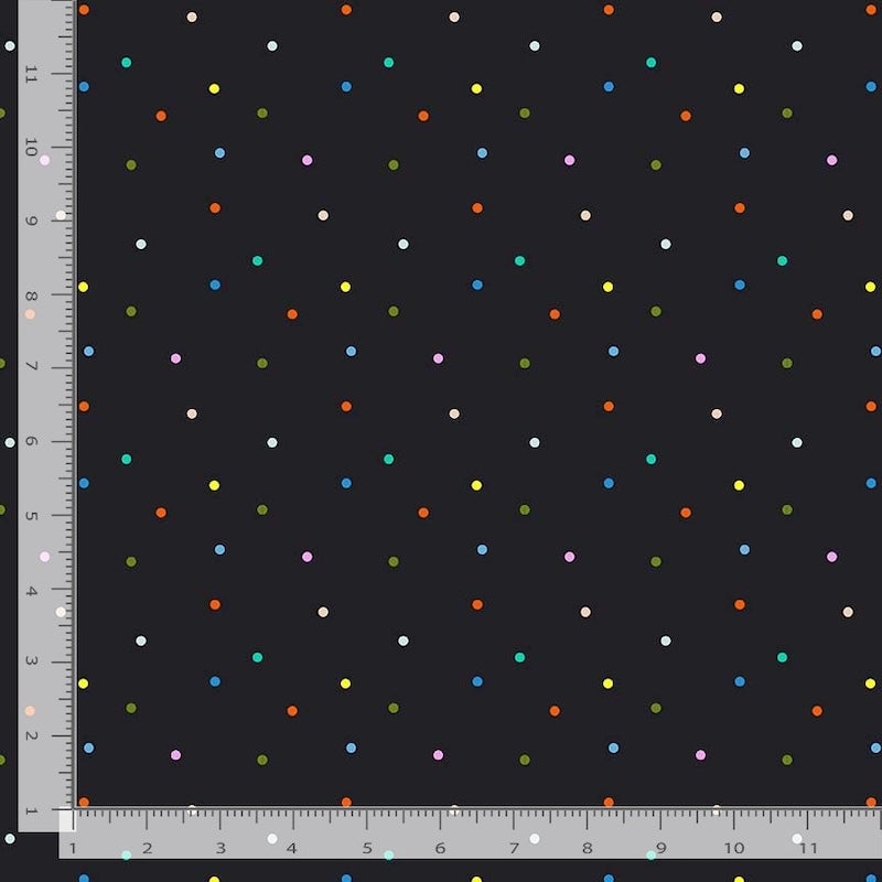 Dear Stella - Wide Back 108" - Dotty - Raven
