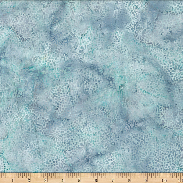 Hoffman - Batik - Dotty Flowers - Clouds