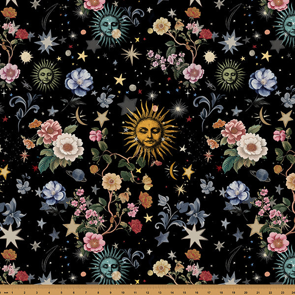 Hoffman - Wish Upon the Night - Celestial Floral - Black