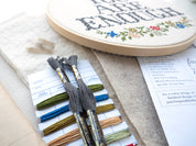 Junebug & Darlin - 10" Cross Stitch Kit - You are Enough