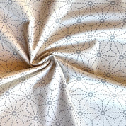 Ayatex - Washout Sashiko - Asanoha - Ivory