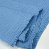 Zola - Cotton Double Gauze - Azure