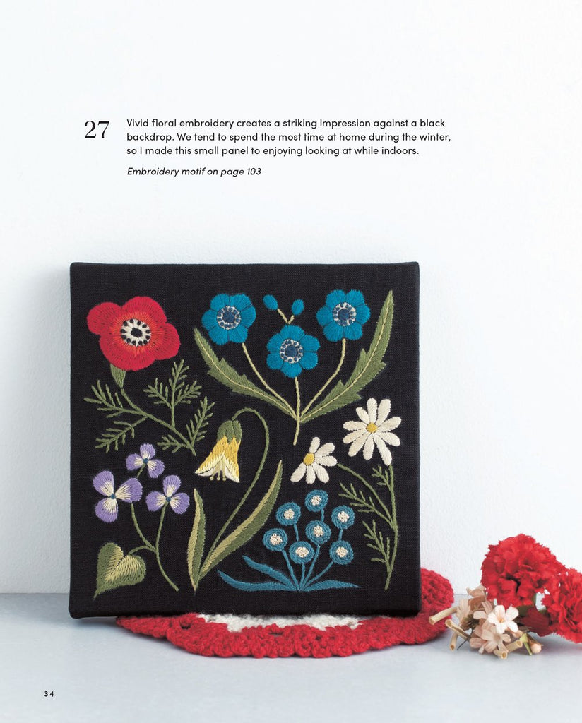 Artful Botanical Embroidery - Alice Makabe