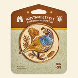 Mustard Beetle - Quail and Poppies Patch