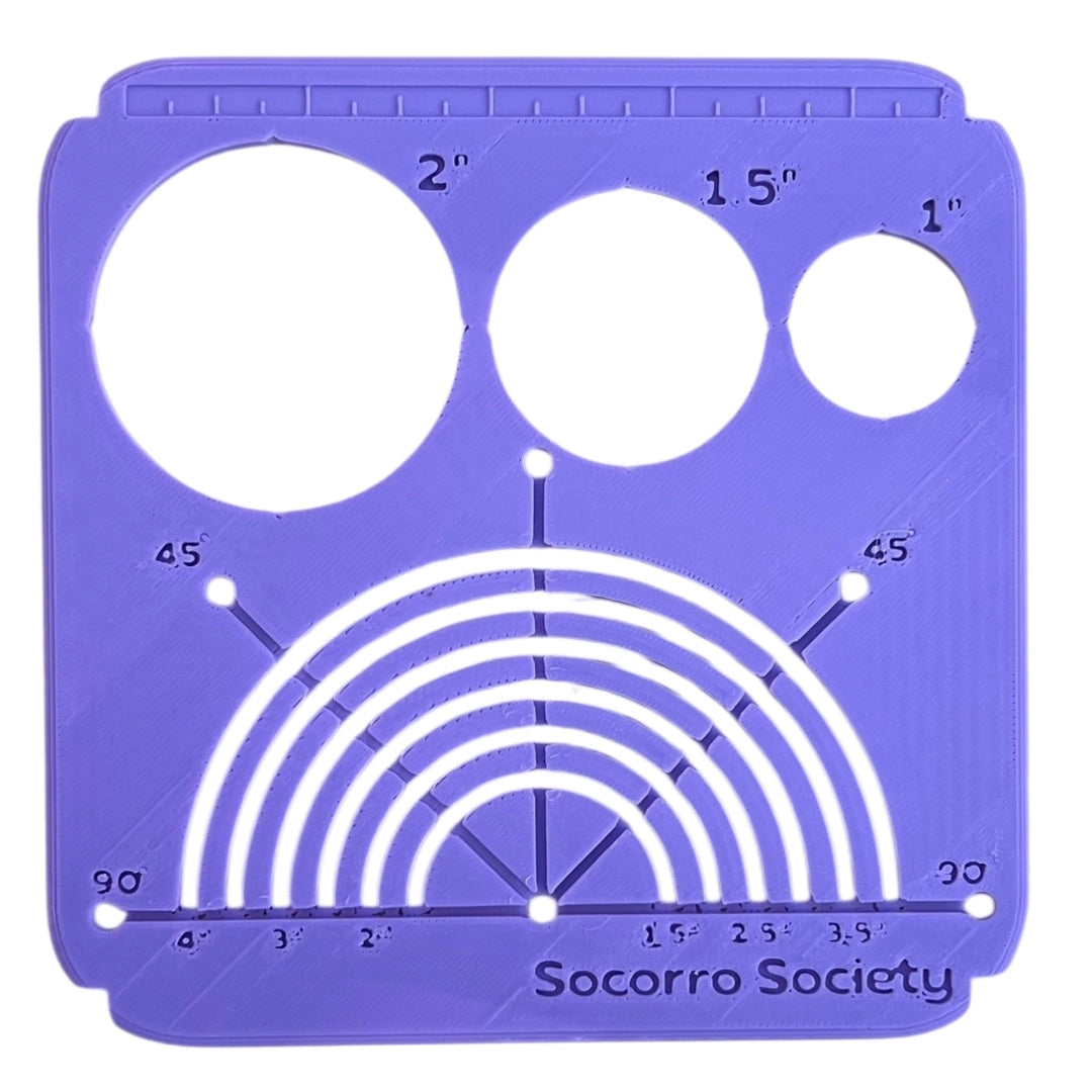 Socorro Society - Sashiko Circle Stencil - Various Colors
