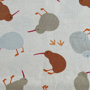 Asano - Cotton Oxford - Kiwi Birds