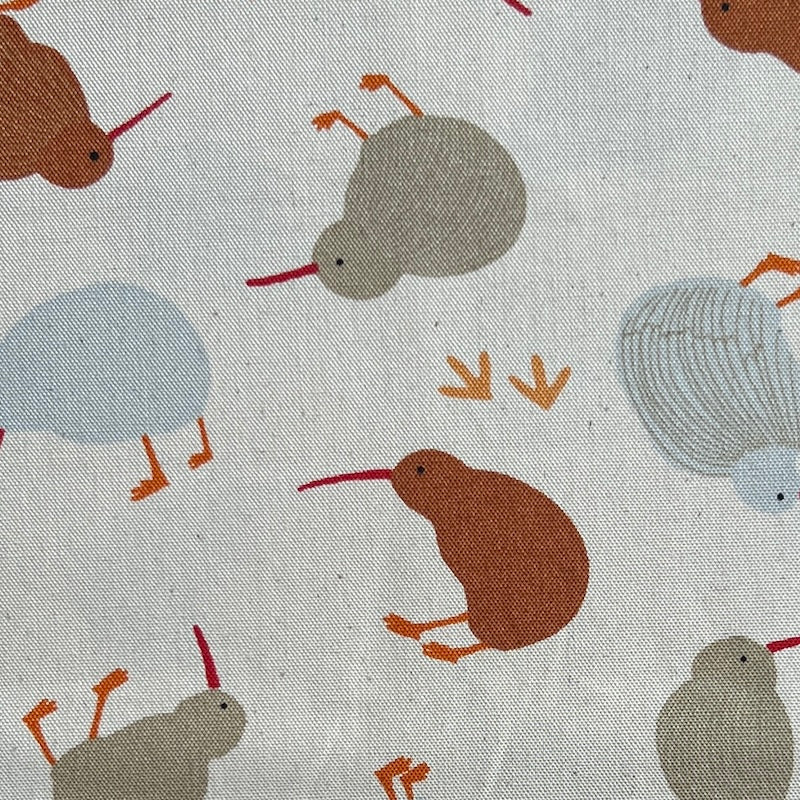 Asano - Cotton Oxford - Kiwi Birds