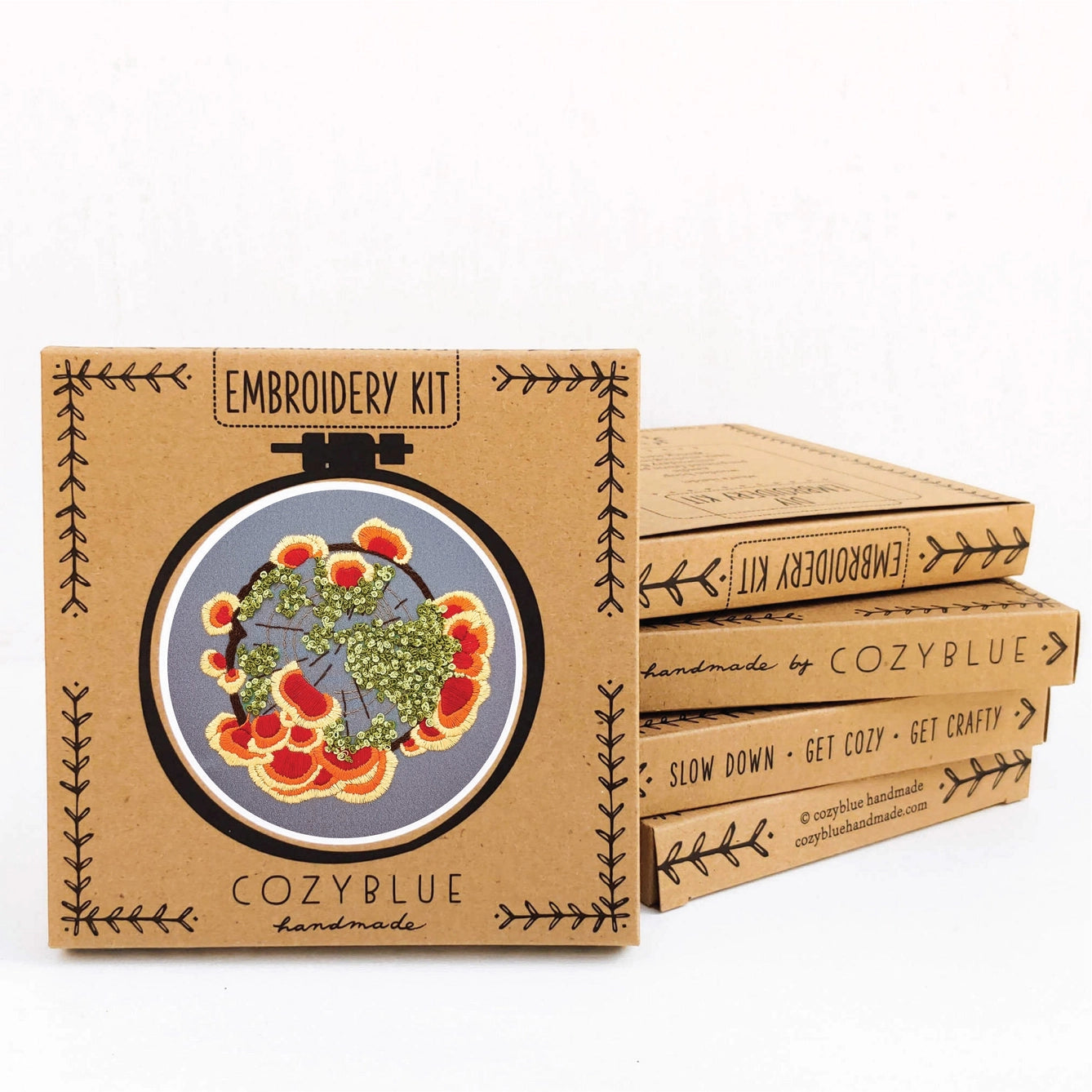 Cozyblue Handmade - DIY Embroidery Kits - Various Designs