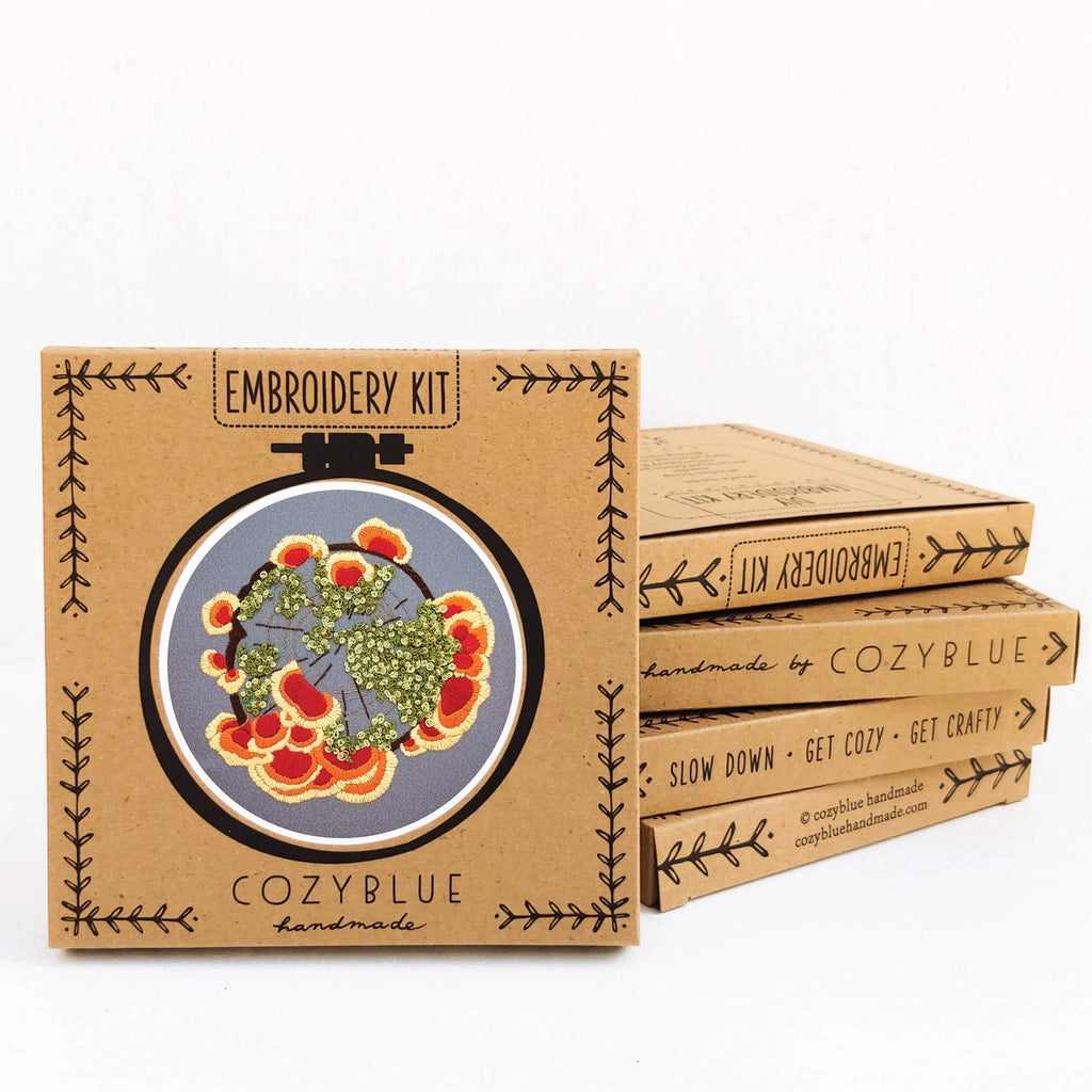 Cozyblue Handmade - DIY Embroidery Kits - Various Designs