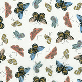 Cotton + Steel - Cotton Lawn - English Garden - Monarch - Cream Metallic