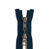 YKK #5 - Antique Brass Two-Way Jacket Zipper - 36" - Various Colors