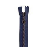 YKK - #4.5 6" Antique Brass - Donut Pull Bag Zipper - Various Colors