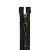 YKK - #4.5 4" Antique Brass - Donut Pull Bag Zipper - Various Colors