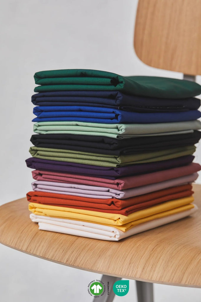 Mind the Maker - Organic Cotton Poplin - Black