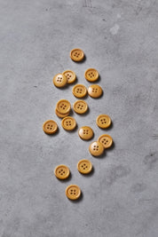 Meet Milk - 15mm Dish Corozo Button - Various Colors