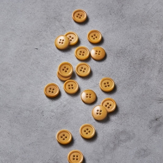 Meet Milk - 15mm Dish Corozo Button - Various Colors