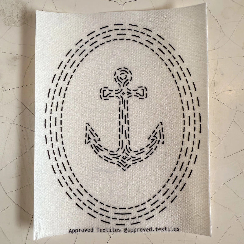 Approved Textiles - Mending & Embellishment Transfer - Nauticals