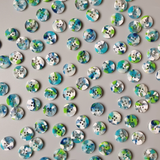 Pigeon Wishes - 15mm Button - April Showers