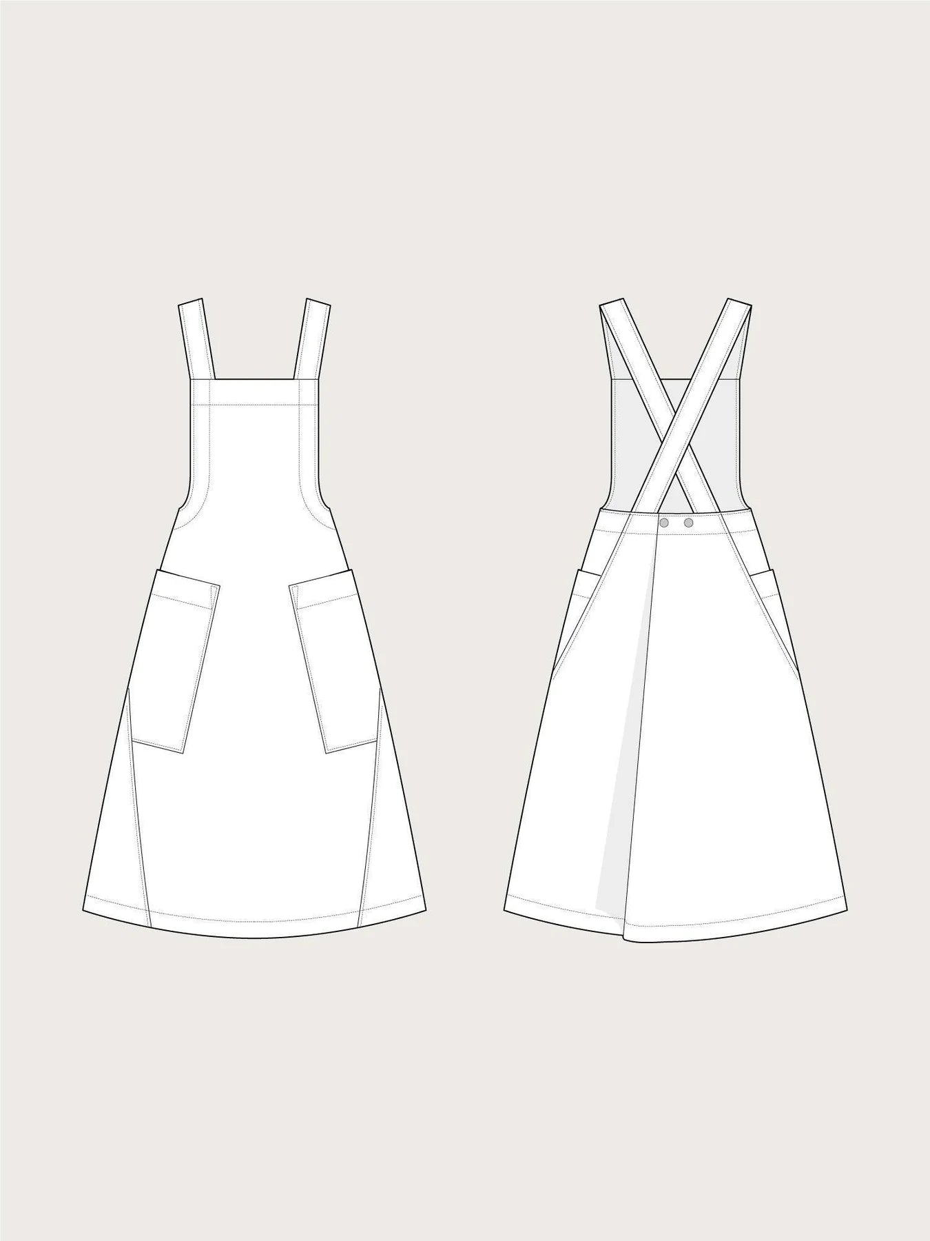 The Assembly Line - Apron Dress