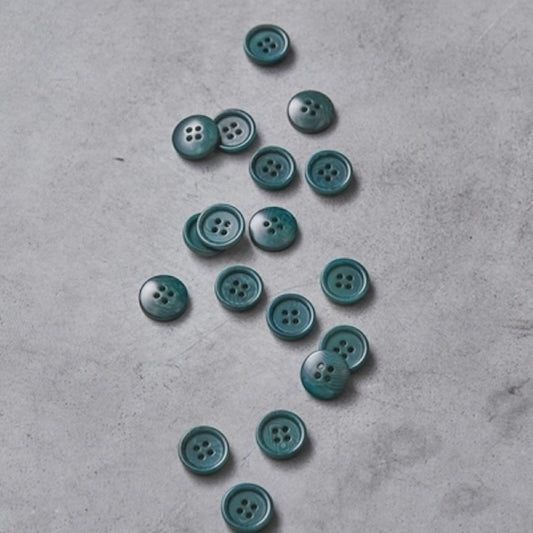 Meet Milk - 15mm Dish Corozo Button - Various Colors