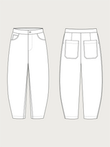 The Assembly Line - Barrel Leg Trousers