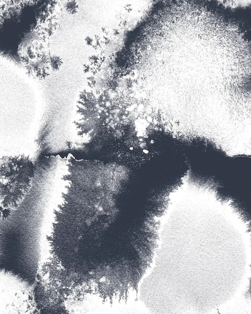 Paapii - Organic Cotton Jersey Interlock - Basaltti Snow - White