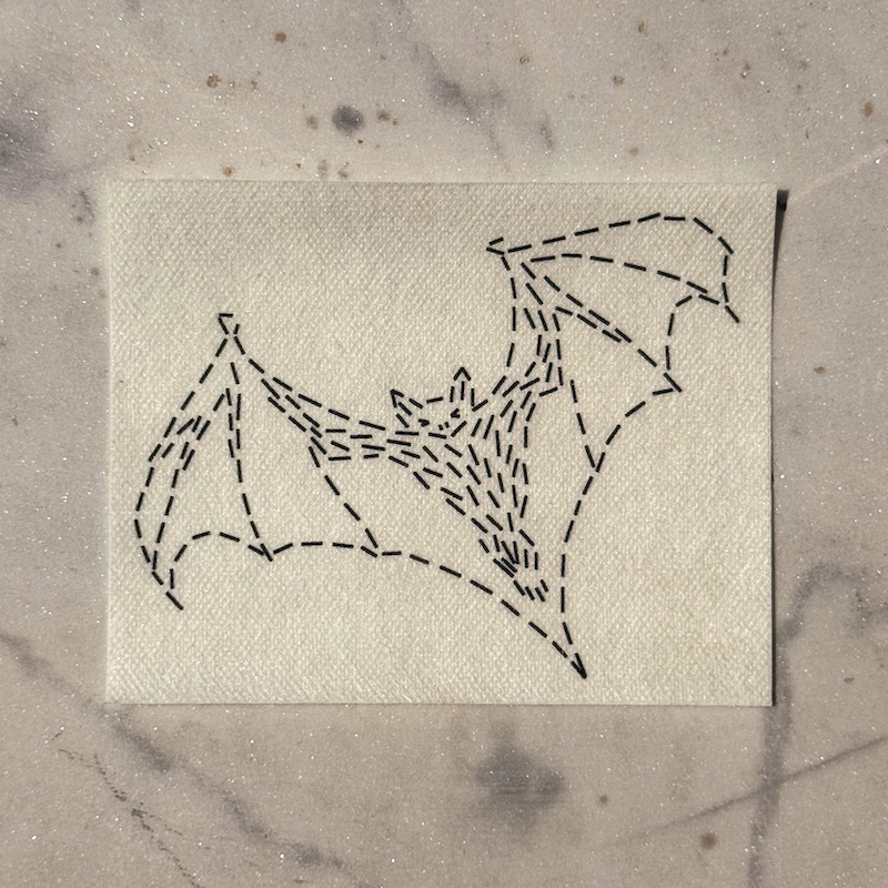 Approved Textiles - Mending & Embellishment Transfer - Batbat