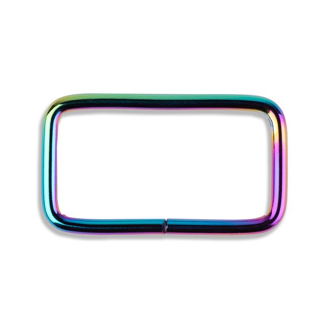 Hardware - Rectangle Metal Rings - 1 1/2" - Various Finishes