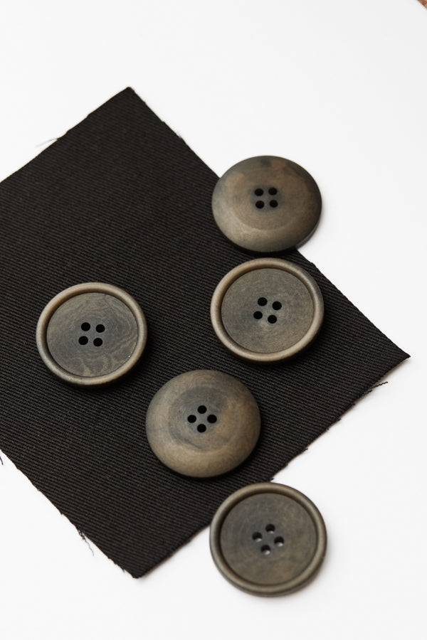 Mind the Maker - Corozo Buttons - 28mm - Four Hole - Various Colors