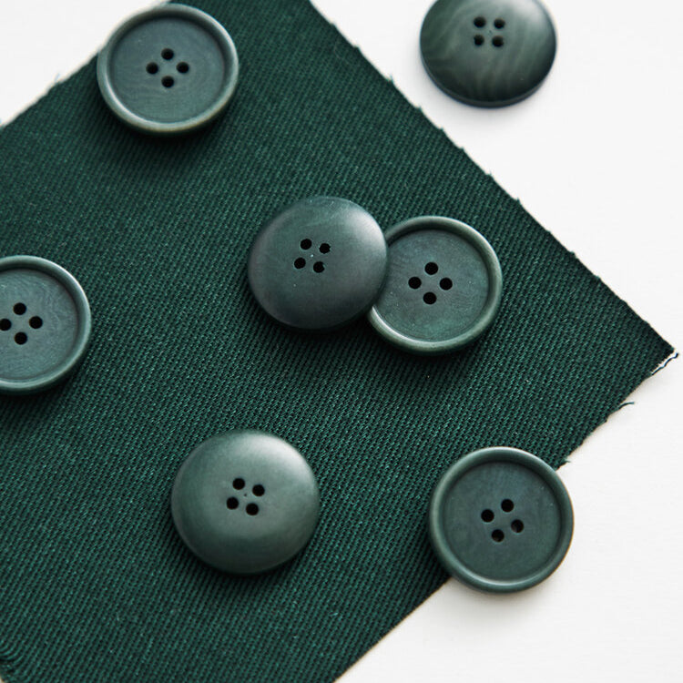 Mind the Maker - Corozo Buttons - 15mm - Four Hole - Various Colors