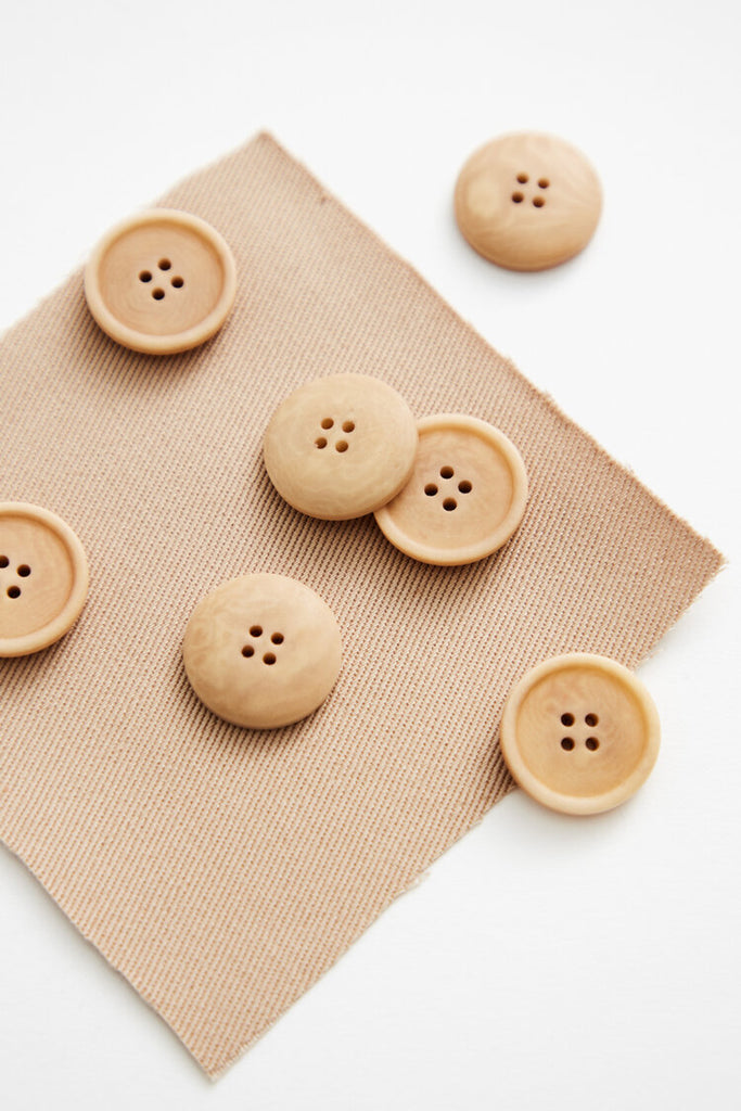 Mind the Maker - Corozo Buttons - 15mm - 2 Hole - Various Colors