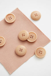 Mind the Maker - Corozo Buttons - 15mm - Four Hole - Various Colors