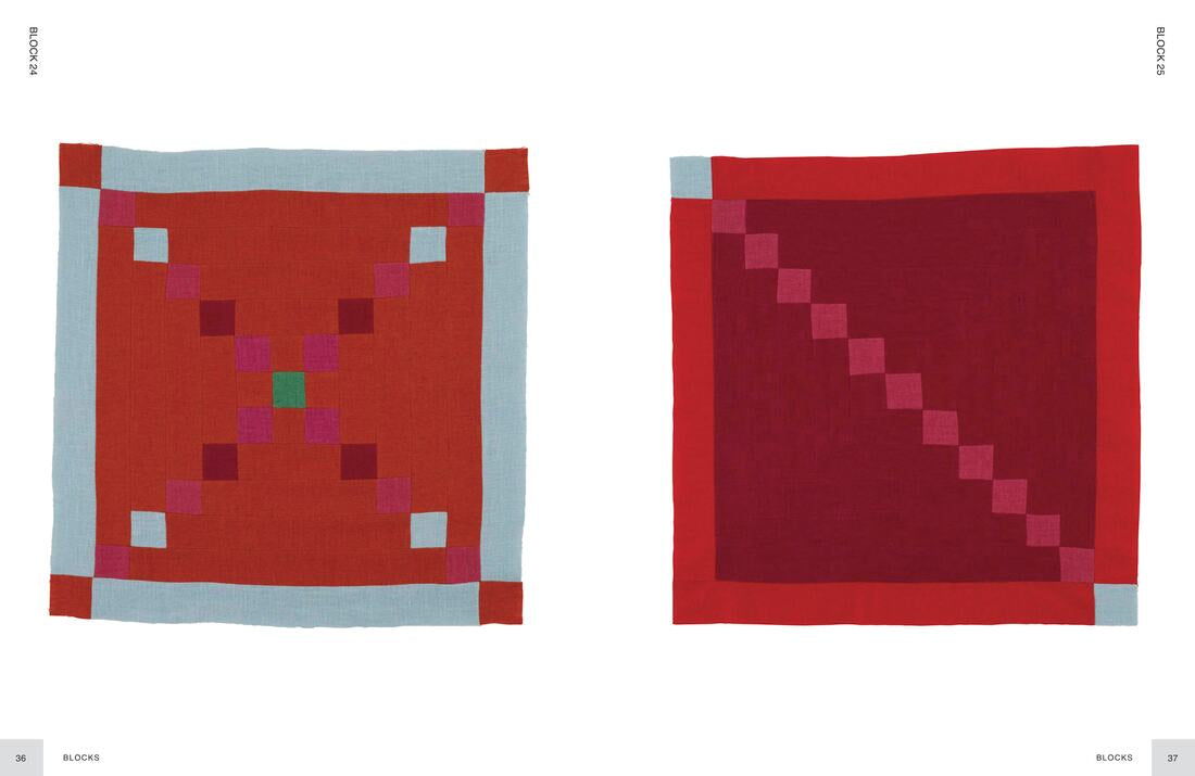Log Cabin Quilt Blocks - Catherine-Marie Longtin
