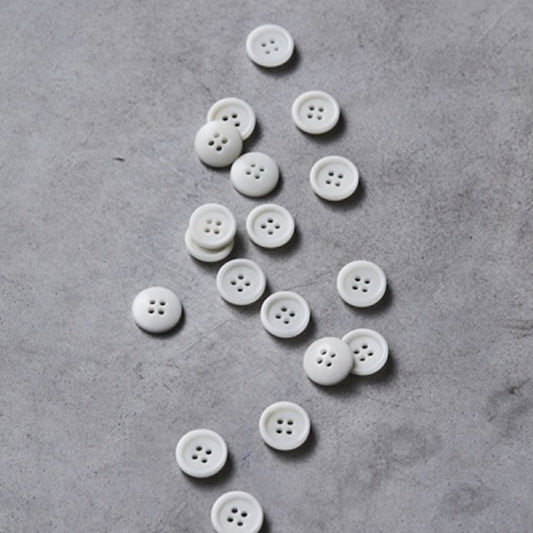 Meet Milk - 15mm Dish Corozo Button - Various Colors